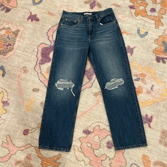 NWOT Levi’s low pro straight mid-rise jeans - Picture 7 of 7
